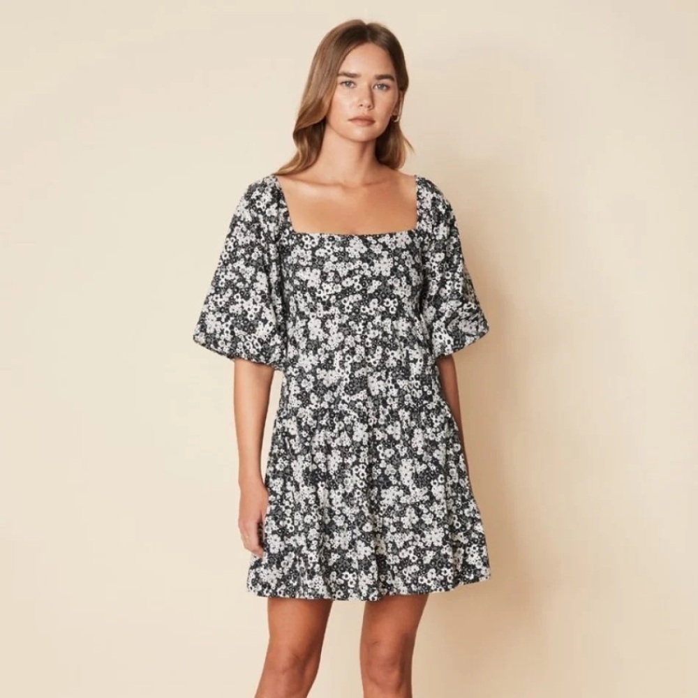 NWOT Eryn Mini Dress Fiorella Floral
